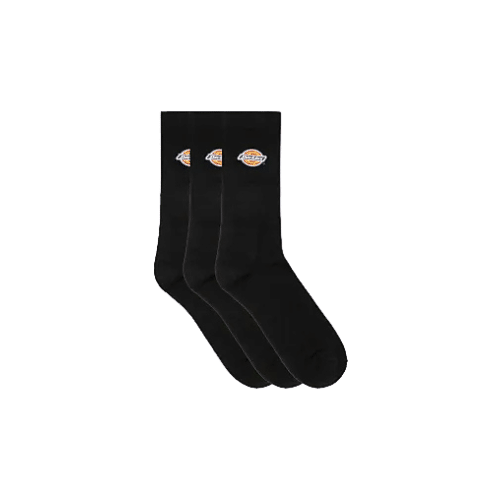 Untitled design - 2024-11-07T101521.132 Dickies High Socks black - 2 pack – תמונה 1