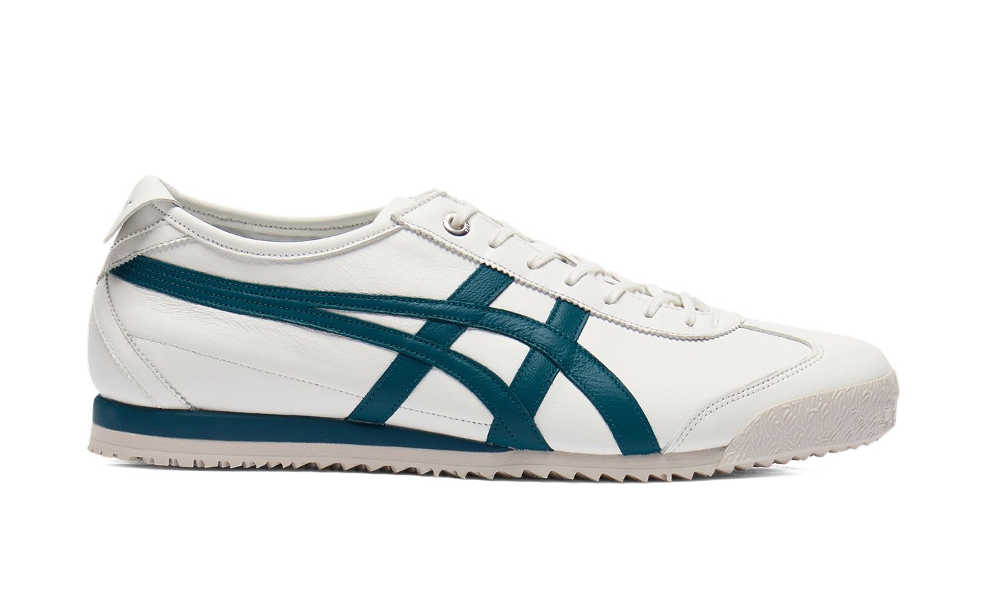 1-1.jpg נעלי Onitsuka Tiger MEXICO 66 SD - לבן-שחור/ירוק-אשוח - Image 1
