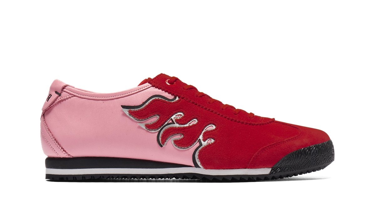 1183-c-1.jpg נעלי Onitsuka Tiger Mexico 66 SD - אדום לוהט/ורוד פריחה - Image 1