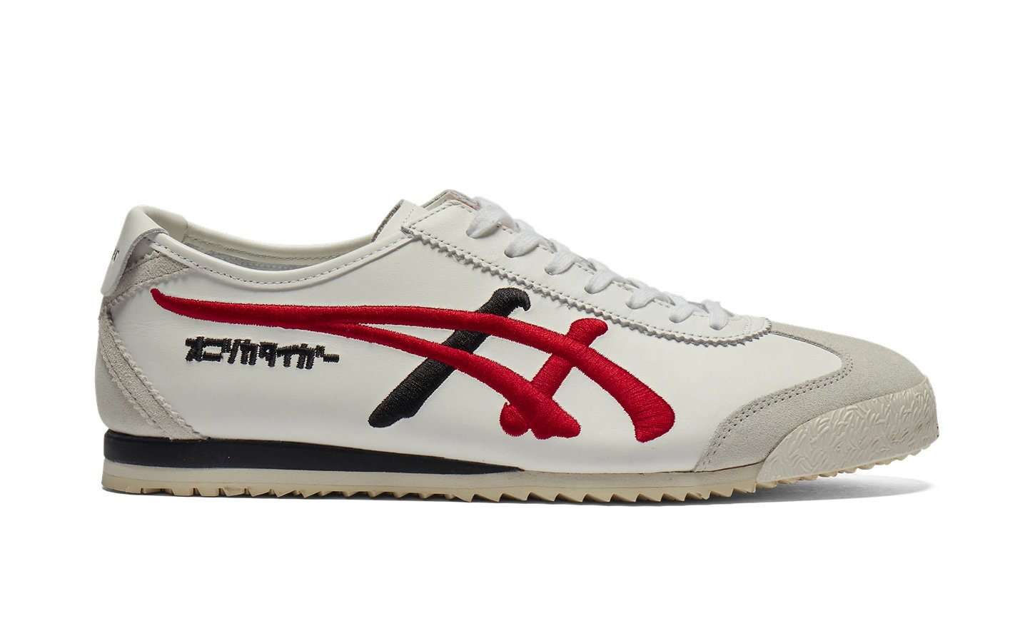 1183C320-15.jpg Onitsuka Tiger MEXICO 66 NM לבן/אדום קלאסי - Image 1