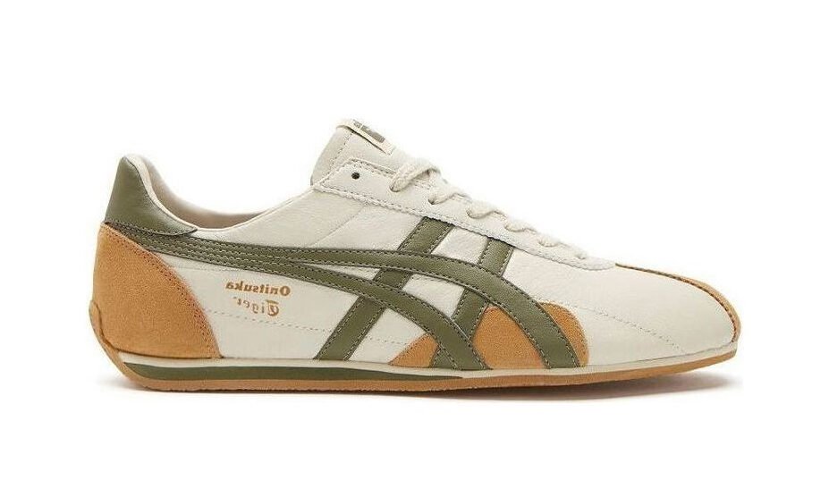 7cbce1-13-e1781298792659.jpg Onitsuka Tiger Runspark 'בז' זית ירוק חרדל צהוב' - Image 1