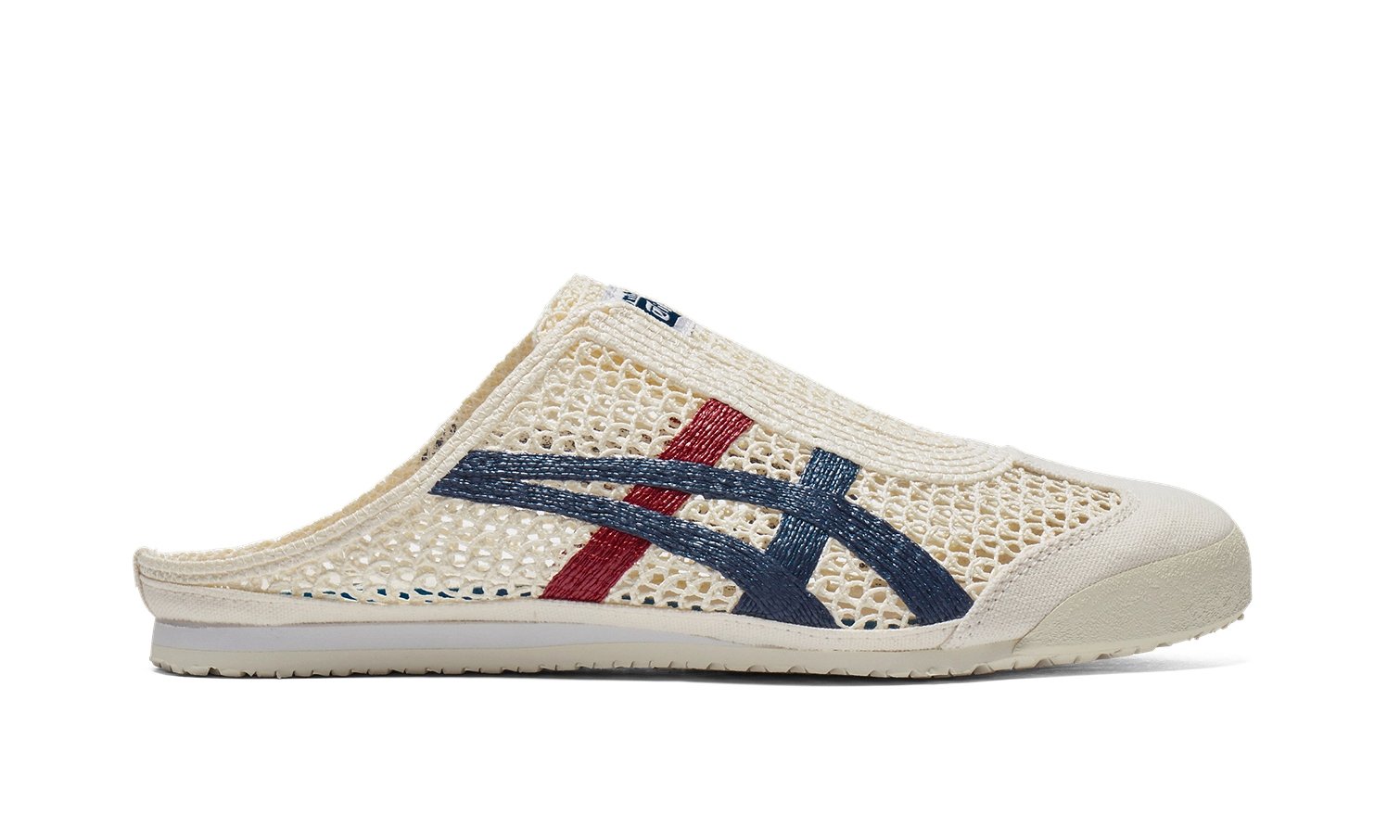 MEXICO-66-SABOT-28.jpg Onitsuka Tiger MEXICO 66 SABOT קרם/כחול מאקו - Image 1