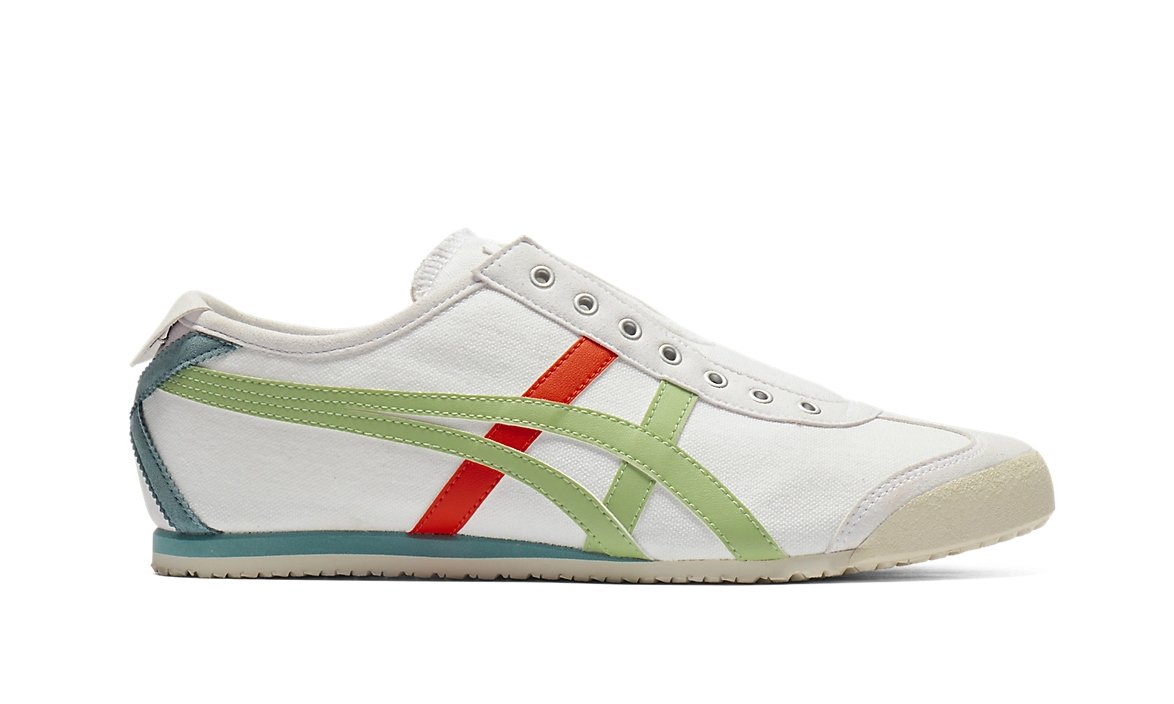 MEXICO-66-SLIP-ON-10.jpg נעלי Onitsuka Tiger MEXICO 66 לבנות/ירקן - Image 1