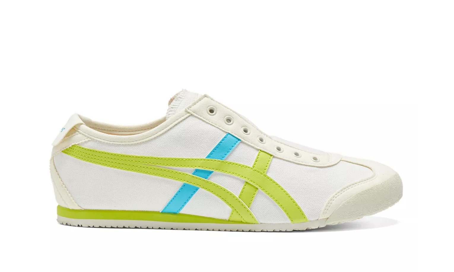 MEXICO-66-SLIP-ON-2-15.jpg Onitsuka Tiger MEXICO 66 SLIP-ON שמנת/ליים ניאון - Image 1