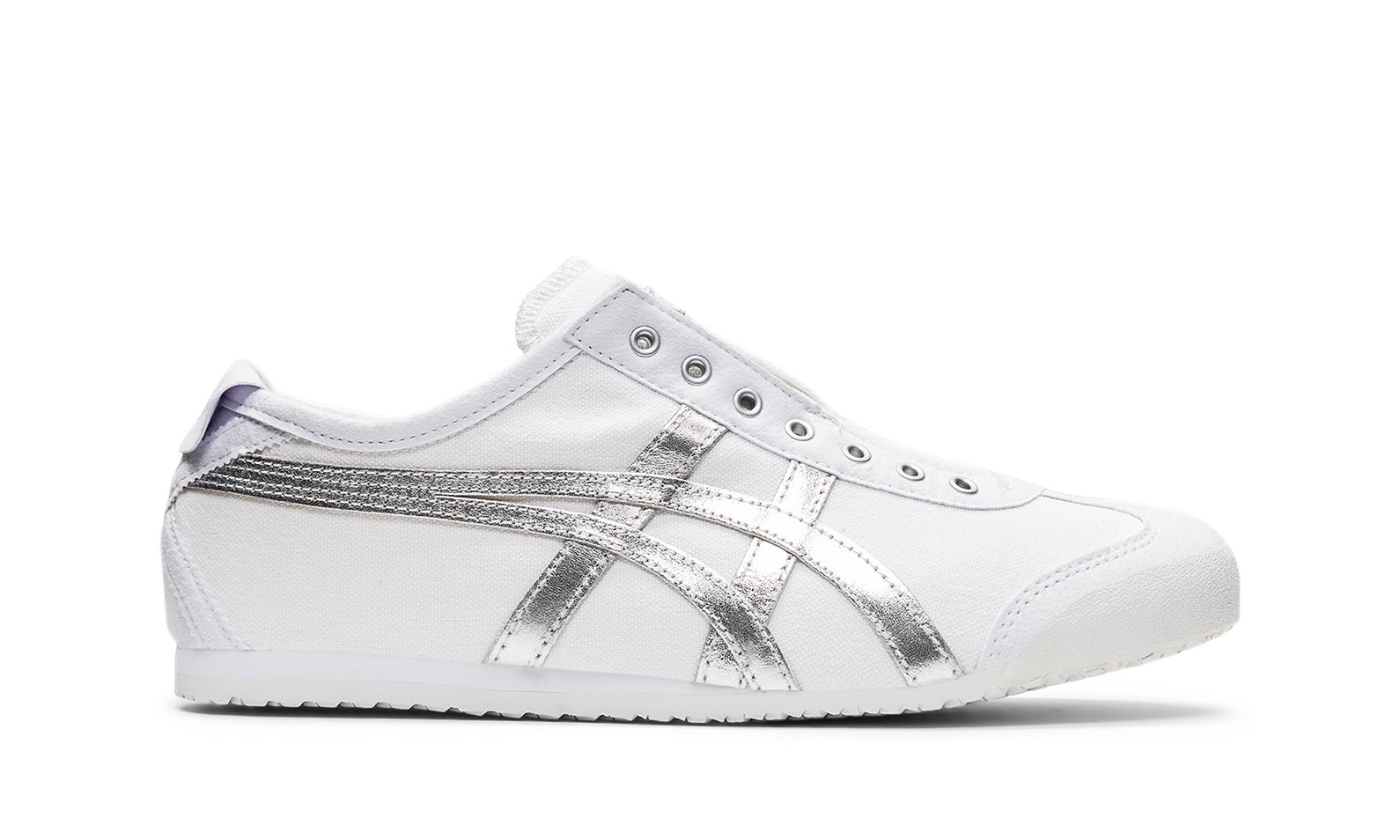 MEXICO-66-SLIP-ON-3-10.jpg Onitsuka Tiger MEXICO 66 SLIP-ON לבן/כסף טהור - Image 1