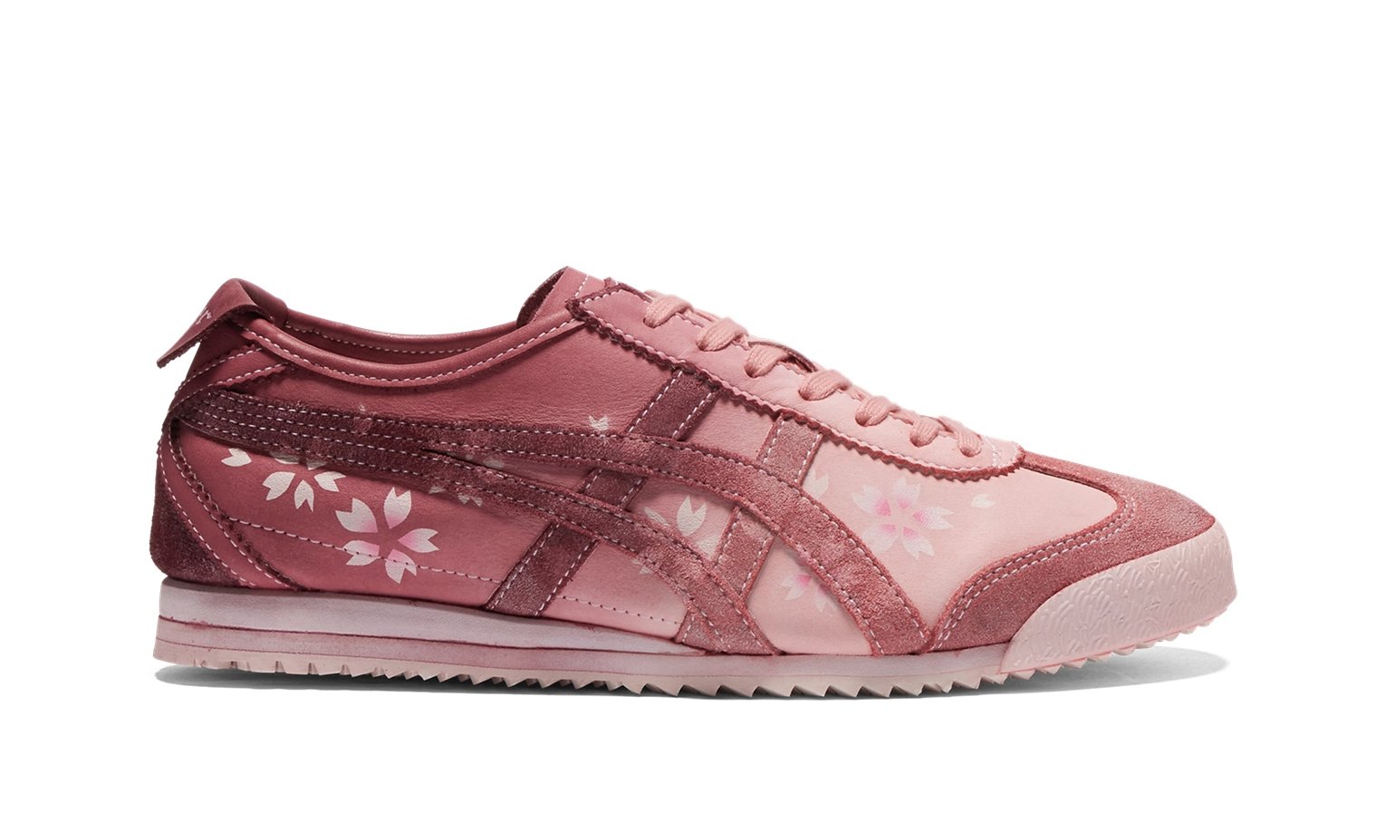 Onitsuka-Tiger-20.jpg Onitsuka Tiger MEXICO 66 NM ג'ינג'ר אפרסק/דובדבן כהה - Image 1