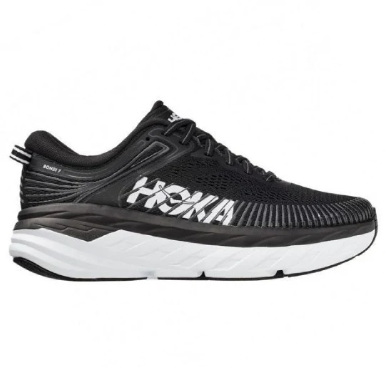 3af7c49b-ae45-4256-a81e-f3ab85853fcf.webp HOKA Bondi 7 Black/White נעלי ריצה