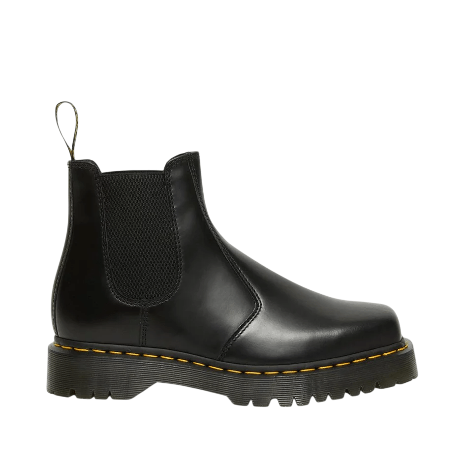 VC-9.png Dr. Martens 2976 Bex Squared Toe Leather Chelsea Boots Black מגפי צ'לסי
