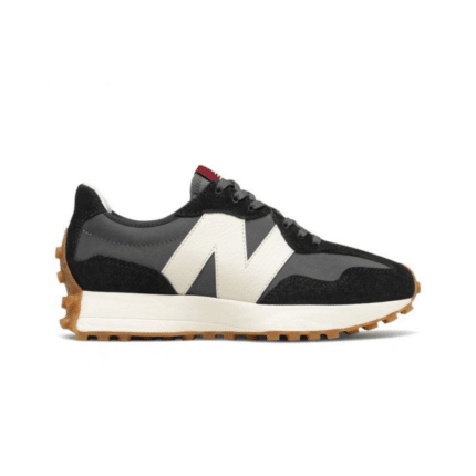 New Balance 327 Black and white