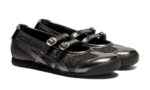 Onitsuka Tiger MEXICO 66 TGRS שחור/אפור מתכתי - Image 4
