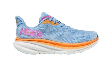 HOKA Clifton 9 Wide Airy Blue/Ice Water נעלי ריצה בגזרה רחבה
