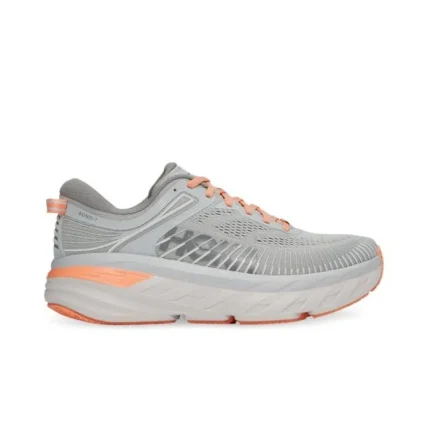 HOKA Bondi 7 Grey/Orange נעלי ריצה