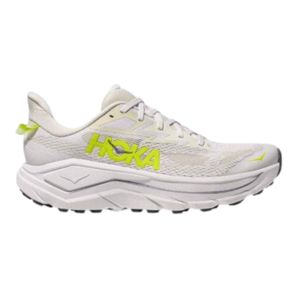 HOKA Challenger 8 White/Neon Citrus נעלי ריצה לכביש ולשטח