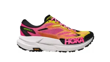 HOKA Mafate X Neon Citrus/Neon Rose נעלי ריצת שטח