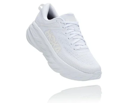HOKA Bondi 7 White נעלי ריצה