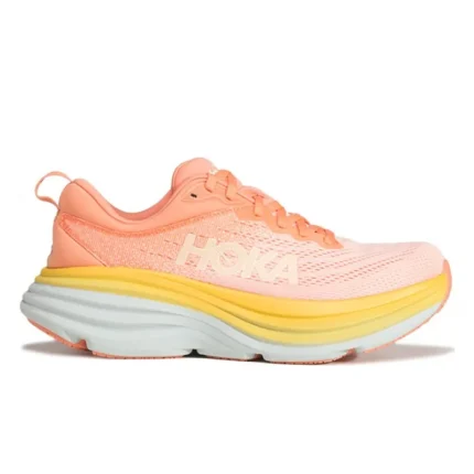 HOKA Bondi 8 Peach/Yellow נעלי ריצה