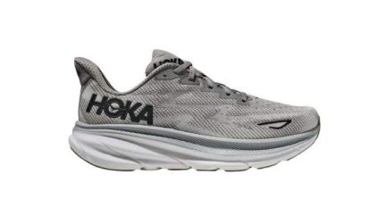 HOKA Clifton 9 Wide Harbor Mist/Black נעלי ריצה בגזרה רחבה