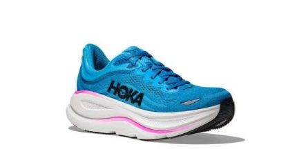 HOKA Bondi 9 Skyward Blue/Neon Fuchsia נעלי ריצה