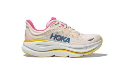 HOKA Bondi 9 Wide Alabaster/Birch נעלי ריצה בגזרה רחבה
