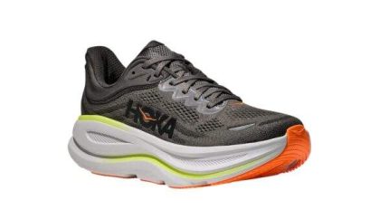 HOKA Bondi 9 Wide Asphalt Grey/Gravel Grey נעלי ריצה בגזרה רחבה