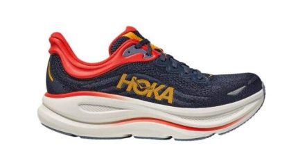 HOKA Bondi 9 Wide Navy Blue נעלי ריצה בגזרה רחבה