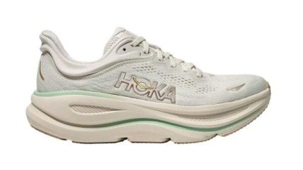 HOKA Bondi 9 Wide Cmharine/Sea Turquoise נעלי ריצה בגזרה רחבה