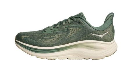 HOKA Clifton 10 Wide Green Fern/Salt Truffle נעלי ריצה בגזרה רחבה