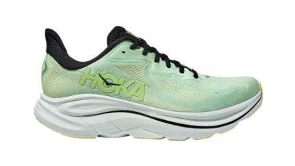 HOKA Clifton 10 Wide Mint/Dirty White נעלי ריצה בגזרה רחבה
