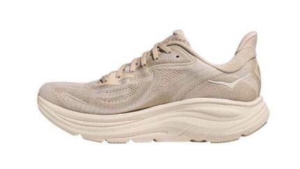 HOKA Clifton 10 Wide Oat/Oatmeal נעלי ריצה בגזרה רחבה
