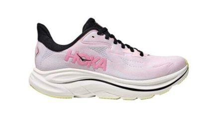HOKA Clifton 10 Wide Pink Clifton/Star Light נעלי ריצה בגזרה רחבה