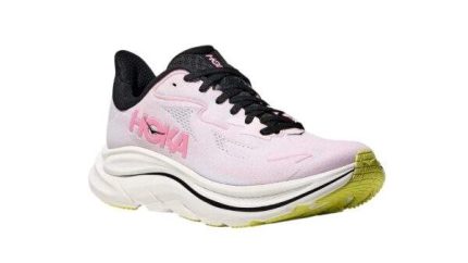 HOKA Clifton 10 Wide Pink Clifton/Star Light נעלי ריצה בגזרה רחבה