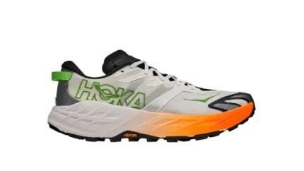 HOKA Speedgoat 7 Frost/Neon Tangerine נעלי ריצת שטח