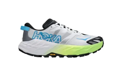 HOKA Speedgoat 7 Frost/Neon Yuzu נעלי ריצת שטח