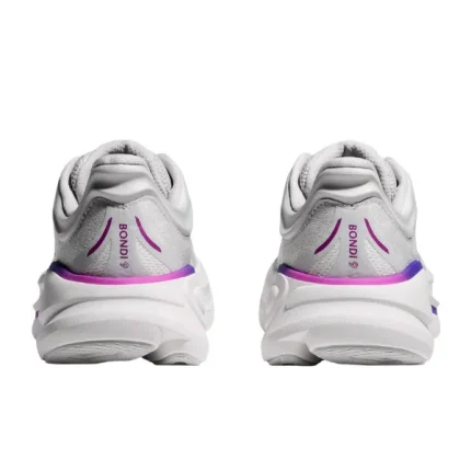 HOKA Bondi 9 White/Purple נעלי ריצה