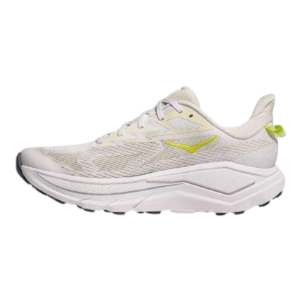 HOKA Challenger 8 White/Neon Citrus נעלי ריצה לכביש ולשטח